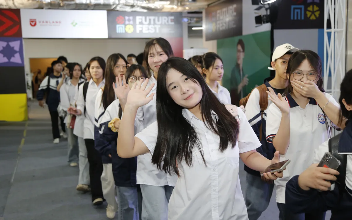 Future Fest 2026: Kh&ocirc;ng gian hướng nghiệp quy m&ocirc; lớn gi&uacute;p học sinh &ldquo;chạm&rdquo; v&agrave;o tương lai - Ảnh 5.
