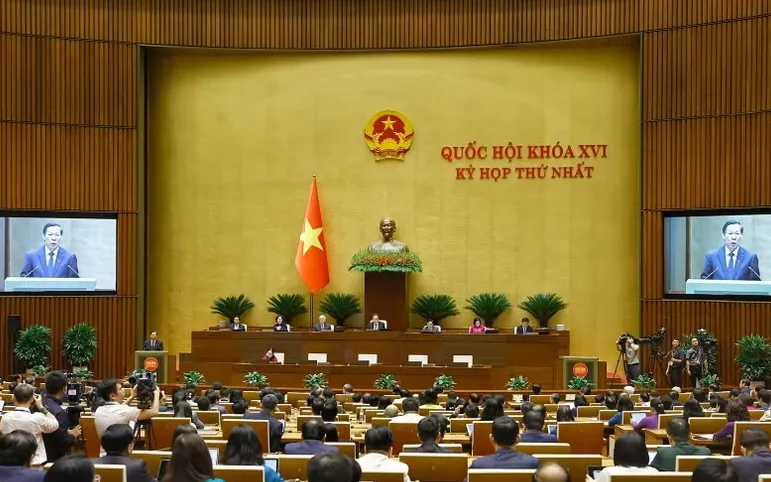 Quang cảnh phiên bế mạc. (Ảnh: Doãn Tấn/TTXVN)