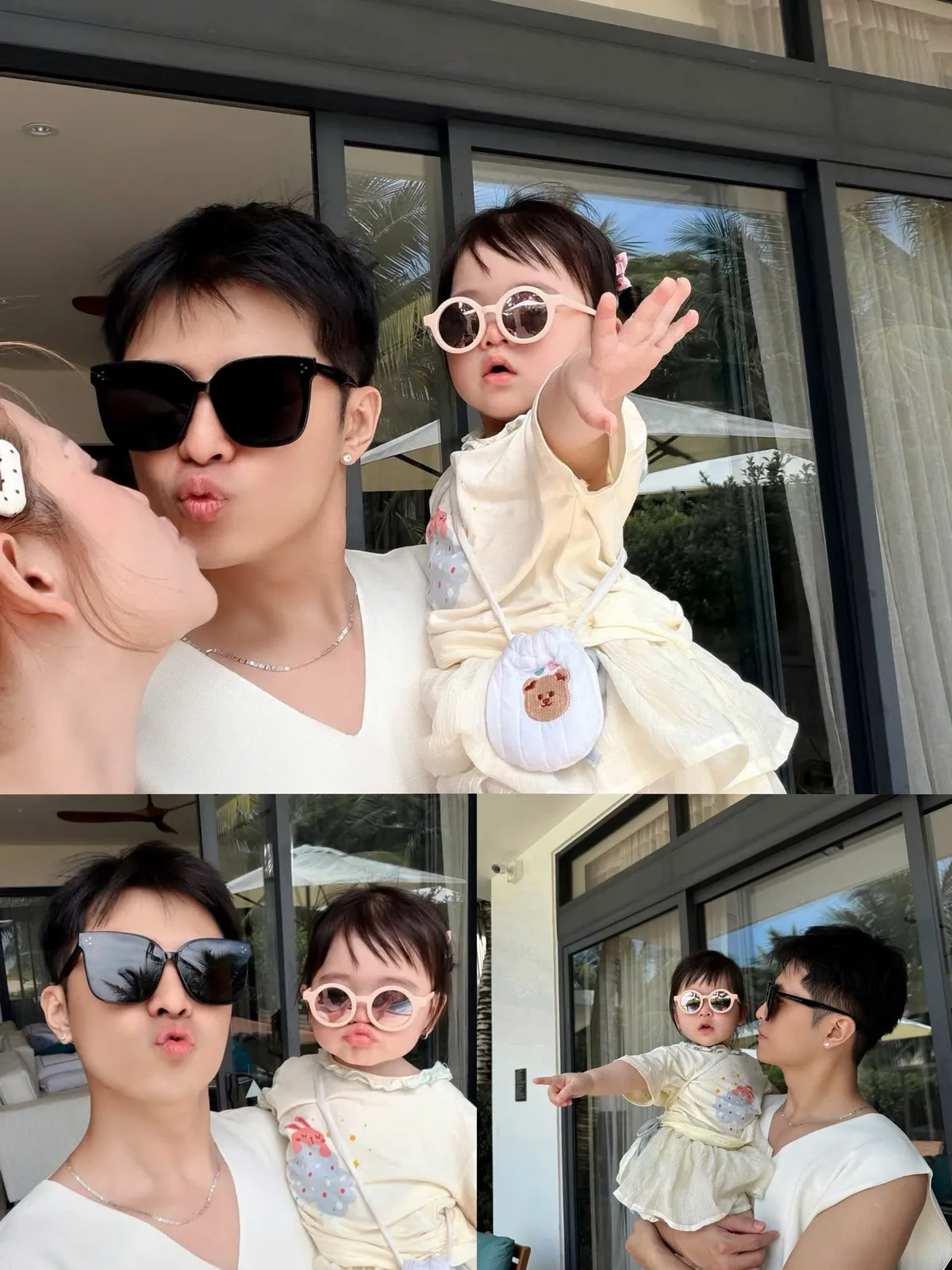 Sao Việt bước v&agrave;o kỳ nghỉ lễ d&agrave;i: H&ograve;a Minzy tung loạt ảnh c&ugrave;ng chồng Đại &uacute;y đi biển, g&acirc;y sốt mạng x&atilde; hội - Ảnh 7.