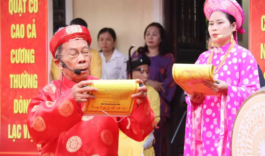 Nhiều hoạt động tưởng niệm c&aacute;c Vua H&ugrave;ng tr&ecirc;n cả nước- Ảnh 4.