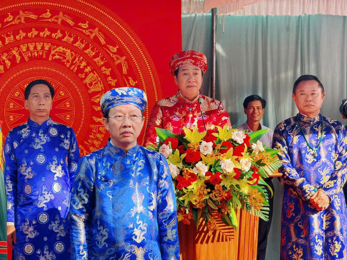 Kh&aacute;nh H&ograve;a trang trọng tổ chức lễ d&acirc;ng hương Giỗ Tổ H&ugrave;ng Vương năm 2026 - Ảnh 2.