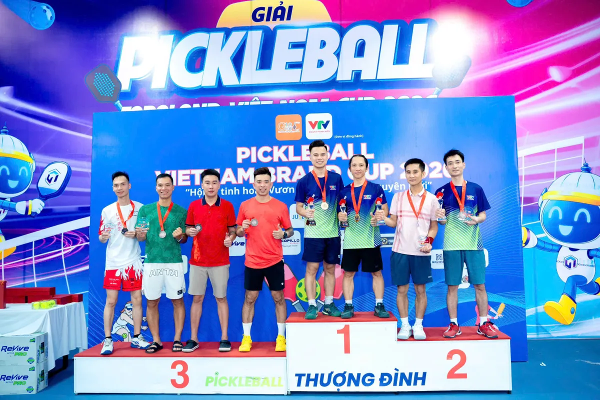 40 tay vợt tranh tài sôi nổi tại giải pickleball do Đoàn Thanh niên VTV phối hợp tổ chức- Ảnh 2.