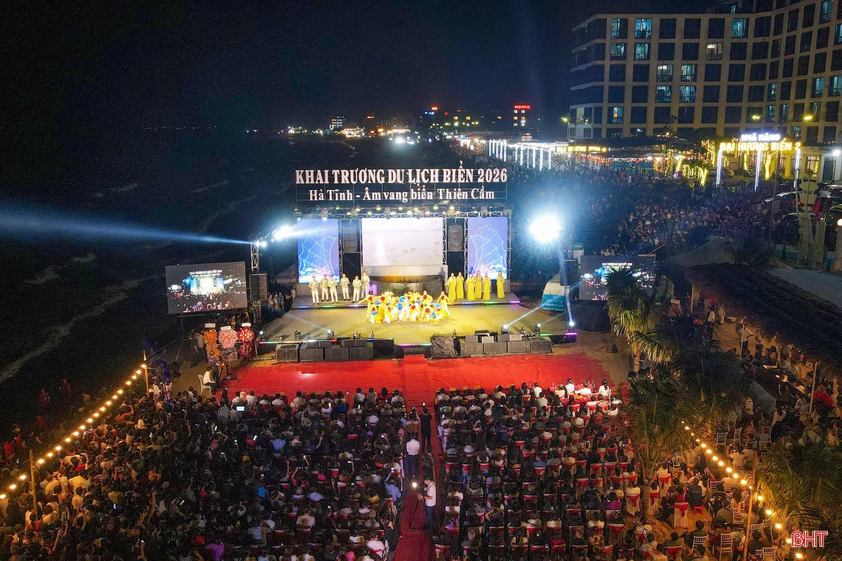 H&agrave; Tĩnh: 5 địa phương đồng loạt khai trương m&ugrave;a du lịch biển 2026- Ảnh 3.