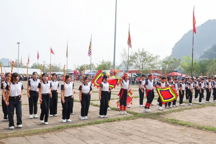 Ninh B&igrave;nh: Rực rỡ sắc m&agrave;u văn h&oacute;a, thể thao truyền thống tại Lễ hội Hoa Lư năm 2026 - Ảnh 6.