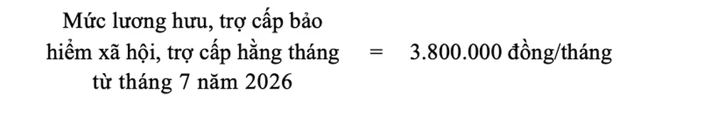 C&aacute;ch t&iacute;nh lương hưu, trợ cấp mới sau khi tăng 8% từ 1/7 - Ảnh 4.