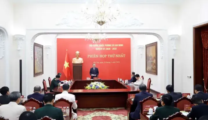 Kh&ocirc;ng để đất nước bị động, bất ngờ: Y&ecirc;u cầu đặt ra với Hội đồng Quốc ph&ograve;ng v&agrave; An ninh nhiệm kỳ mới- Ảnh 1.