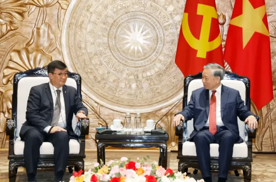 Tổng B&iacute; thư, Chủ tịch nước T&ocirc; L&acirc;m tiếp Đại sứ M&ocirc;ng Cổ, nhấn mạnh tăng cường quan hệ Đối t&aacute;c to&agrave;n diện- Ảnh 1.