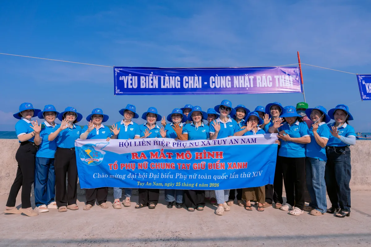 K&yacute; kết giữ g&igrave;n m&ocirc;i trường, ra mắt m&ocirc; h&igrave;nh biển sạch tại x&atilde; Tuy An Nam, Đắk Lắk- Ảnh 8.
