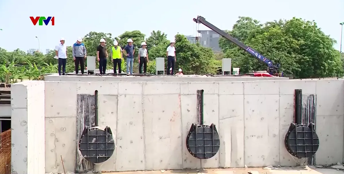 H&agrave; Nội vận h&agrave;nh, chạy thử 15 trạm bơm khẩn cấp nhằm chủ động ứng ph&oacute; m&ugrave;a mưa năm 2026 - Ảnh 1.