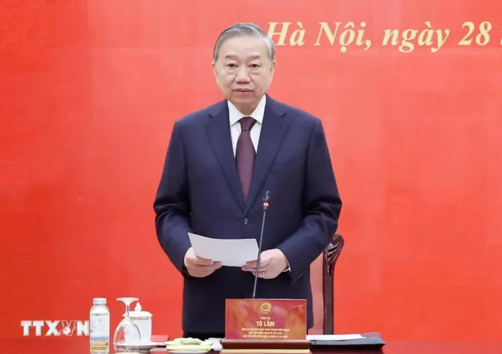  Tổng B&iacute; thư, Chủ tịch nước T&ocirc; L&acirc;m chủ tr&igrave; Phi&ecirc;n họp thứ nhất Hội đồng Quốc ph&ograve;ng v&agrave; An ninh nhiệm kỳ 2026-2031 - Ảnh 2.