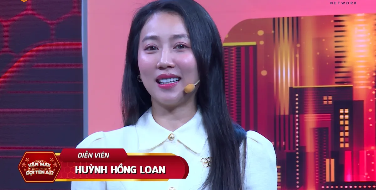 Vận may gọi tên ai: Huỳnh Hồng Loan được Đại Nghĩa khen ngợi khi bất ngờ khoe giọng hát - Ảnh 2.