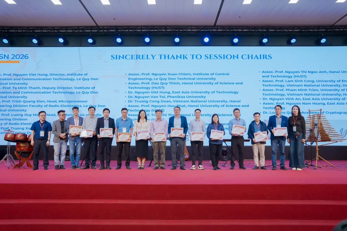 Hơn 250 b&agrave;i b&aacute;o từ 13 quốc gia tại hội thảo khoa học quốc tế ICISN 2026 do Đại học C&ocirc;ng nghệ Đ&ocirc;ng &Aacute; tổ chức- Ảnh 3.