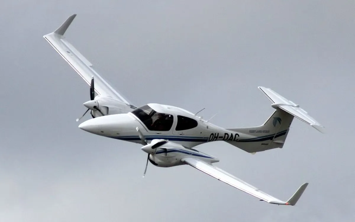 Máy bay Diamond DA42 Twin Star. (Ảnh: Wikimedia Commons)