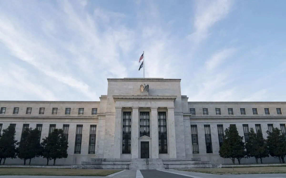 Trụ sở Cục Dự trữ Liên bang Mỹ tại Washington, D.C. Ảnh: THX/TTXVN
