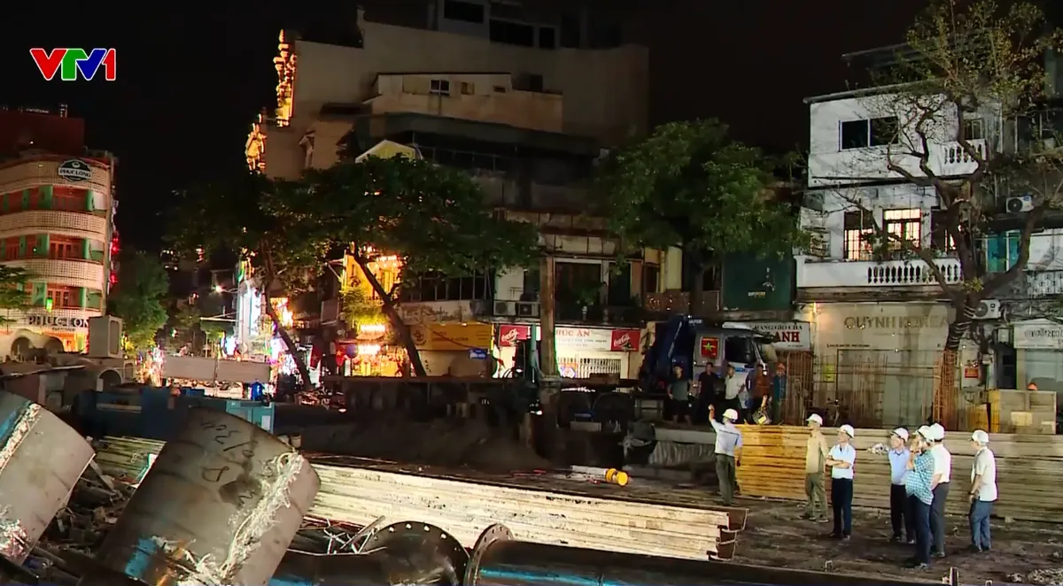 Nhiều c&ocirc;ng tr&igrave;nh chống ngập ở H&agrave; Nội ho&agrave;n trả mặt bằng, sẵn s&agrave;ng tho&aacute;t nước khi mưa - Ảnh 1.
