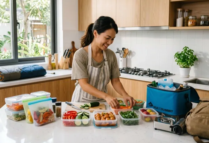 Đi cắm trại mang đồ ăn tự chuẩn bị, l&agrave;m sao để kh&ocirc;ng biến bữa vui th&agrave;nh ngộ độc?- Ảnh 1.