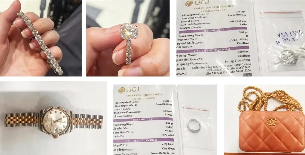 Khởi tố c&ocirc; g&aacute;i 19 tuổi trộm loạt kim cương, Rolex, t&uacute;i Hermes trị gi&aacute; gần 10 tỷ đồng tại nh&agrave; bạn trai- Ảnh 2.