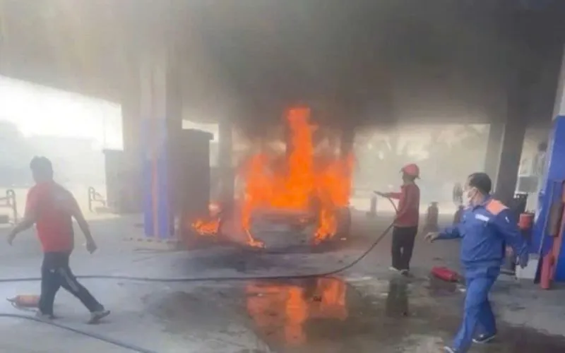 Hiện trường vụ cháy