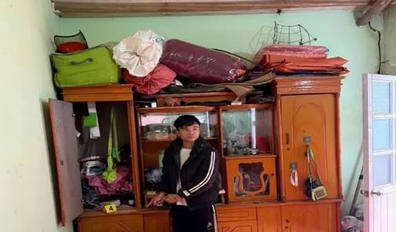Nghiện ma t&uacute;y, thanh ni&ecirc;n 5 lần đột nhập nh&agrave; h&agrave;ng x&oacute;m trộm tiền- Ảnh 1.