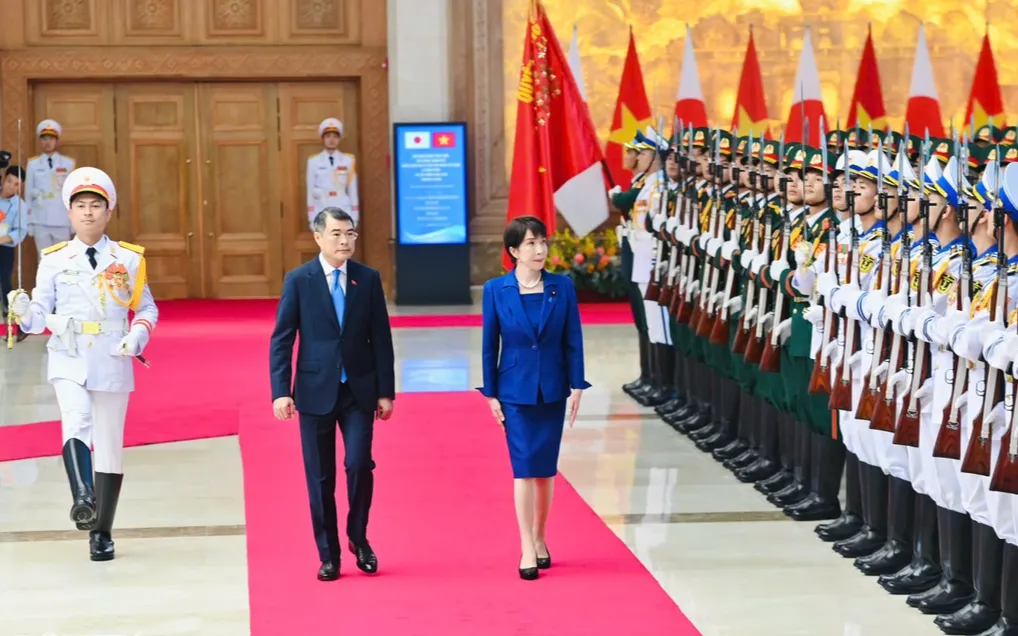 Thủ tướng Nhật Bản Takaichi Sanae thăm ch&iacute;nh thức Việt Nam- Ảnh 1.