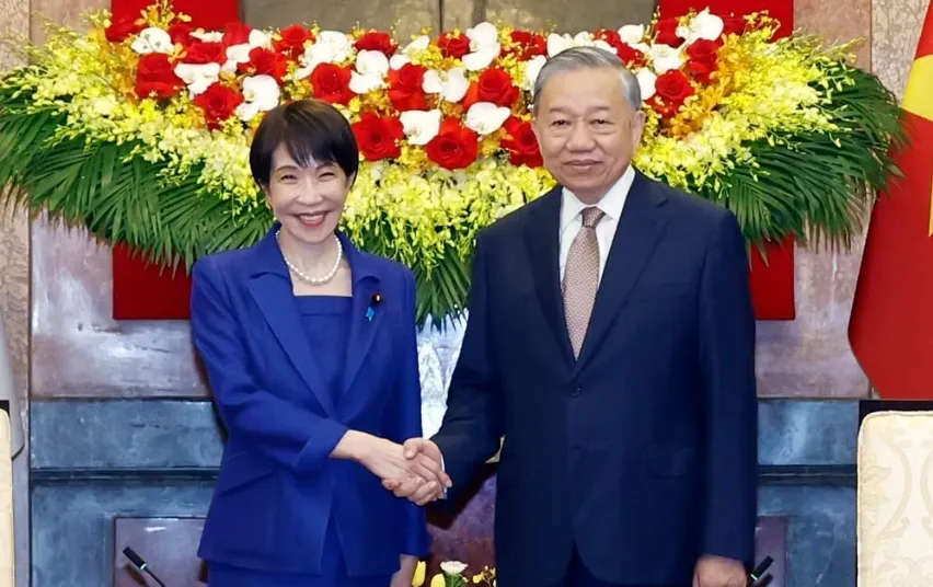 Thủ tướng Nhật Bản Takaichi Sanae kết th&uacute;c chuyến thăm ch&iacute;nh thức Việt Nam- Ảnh 2.