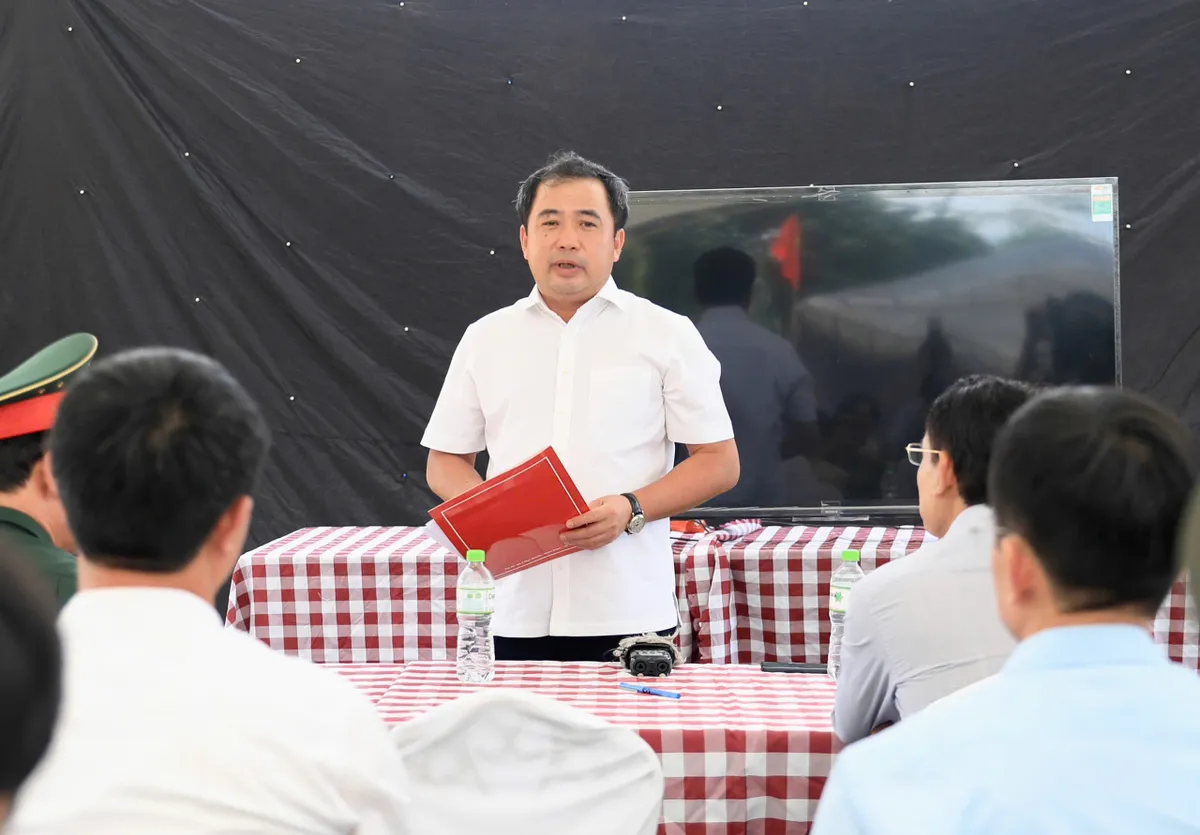 B&iacute; thư Th&agrave;nh ủy H&agrave; Nội kiểm tra loạt dự &aacute;n trọng điểm - chốt tiến độ trước m&ugrave;a mưa 2026 - Ảnh 3.