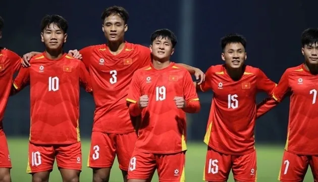 U17 Việt Nam l&eacute;p vế về thể h&igrave;nh tại giải ch&acirc;u &Aacute;, đối mặt th&aacute;ch thức lớn trong cuộc đua World Cup- Ảnh 1.