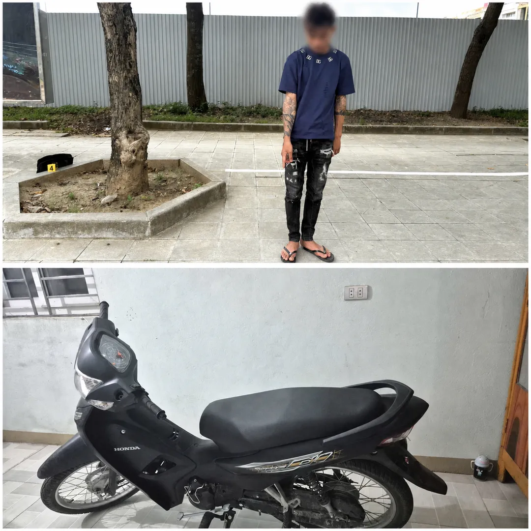Nh&oacute;m 7 thiếu ni&ecirc;n từ Nghệ An ra Thanh H&oacute;a trộm xe m&aacute;y bị bắt giữ- Ảnh 1.
