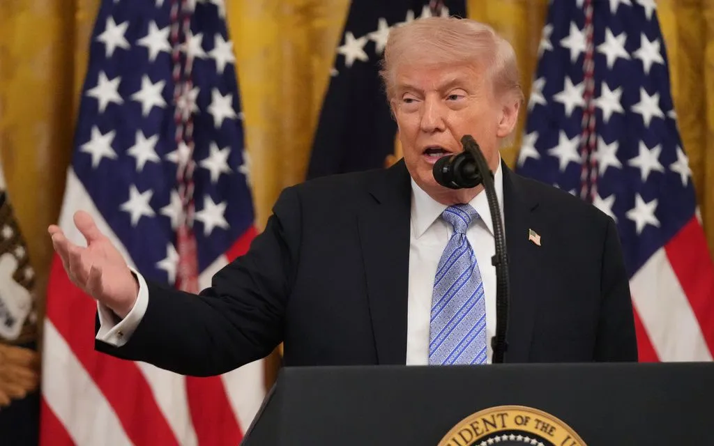 Tổng thống Mỹ Donald Trump phát biểu tại Nhà Trắng ngày 4/5/2026. (Ảnh: AP)