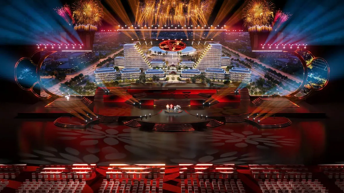 Lễ hội Hoa Phượng Đỏ 2026: S&acirc;n khấu ho&agrave;nh tr&aacute;ng, hội tụ d&agrave;n sao nổi tiếng- Ảnh 2.