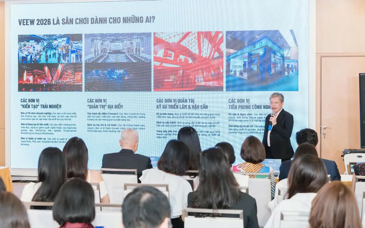 Định vị tương lai ng&agrave;nh sự kiện Việt Nam qua chuỗi hoạt động VEEW 2026 - Ảnh 1.