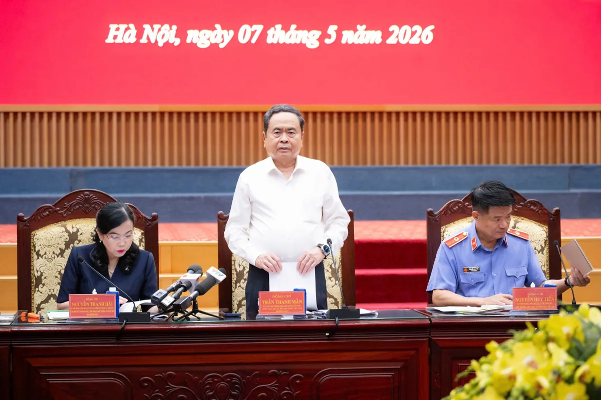 Chủ tịch Quốc hội: Ng&agrave;nh kiểm s&aacute;t cần x&acirc;y dựng đội ngũ c&aacute;n bộ c&oacute; dũng kh&iacute; bảo vệ c&aacute;i đ&uacute;ng- Ảnh 1.