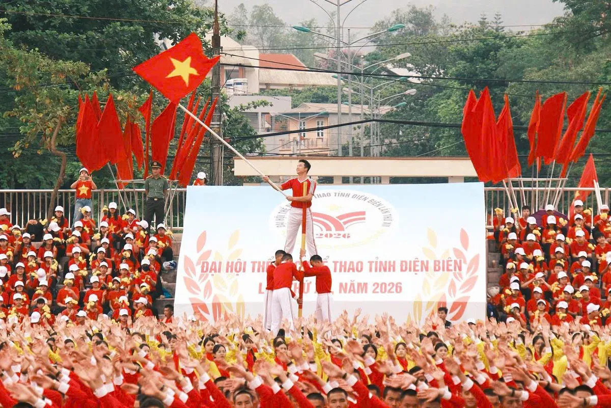 Điện Biên: Khai mạc Đại hội Thể dục Thể thao lần thứ XII - Ảnh 1.