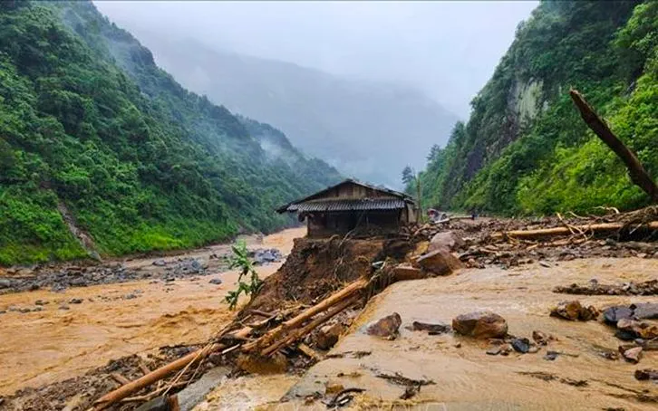 Bắc Bộ và Bắc Trung Bộ đề phòng lũ quét trên các sông suối nhỏ, sạt lở đất ở khu vực đồi núi và ngập úng tại vùng trũng thấp (Ảnh minh họa: TTXVN)