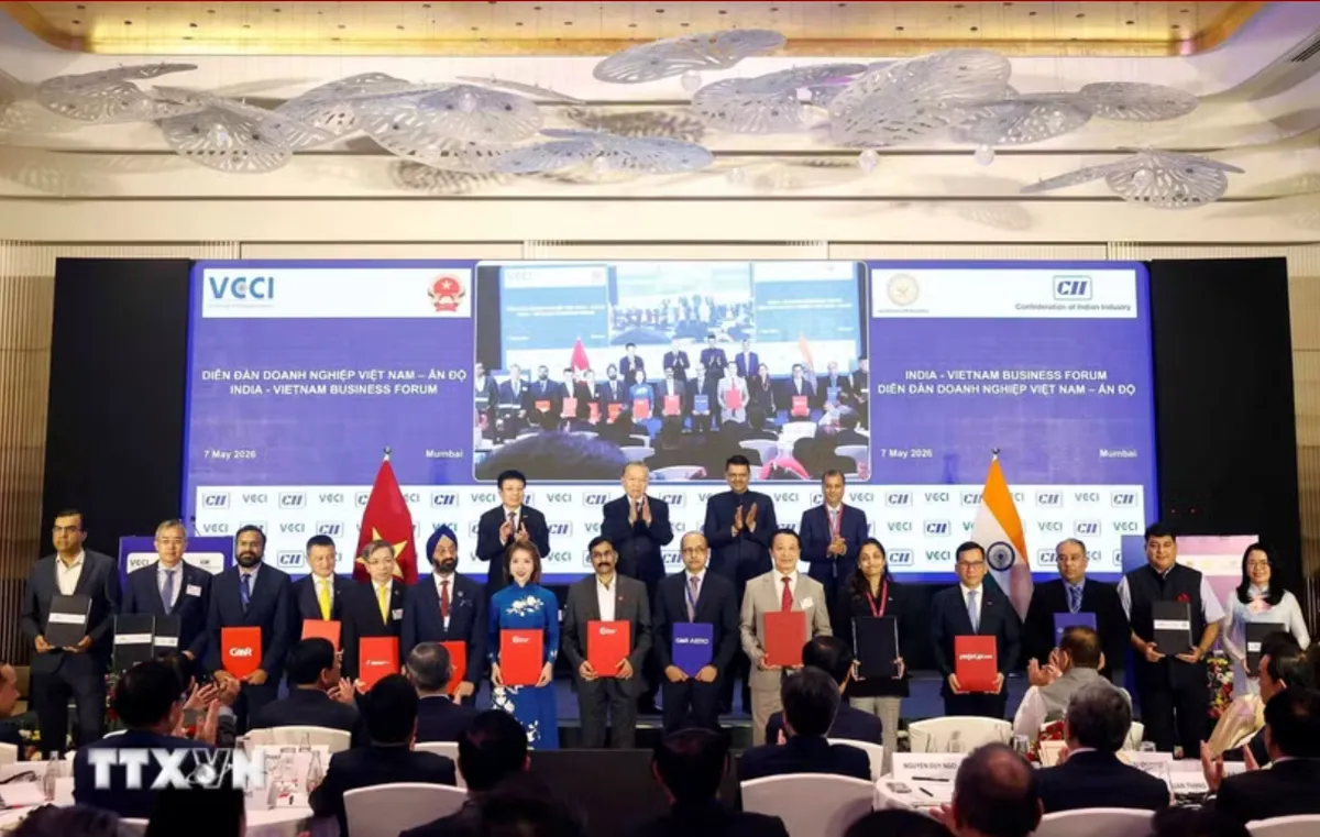 Tổng B&iacute; thư, Chủ tịch nước T&ocirc; L&acirc;m chứng kiến Lễ trao c&aacute;c thỏa thuận hợp t&aacute;c giữa Việt Nam - Ấn Độ- Ảnh 1.