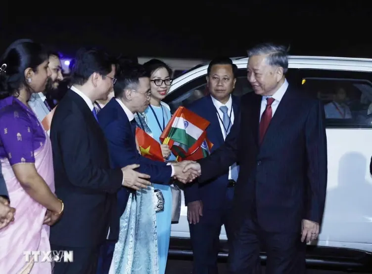 Tổng B&iacute; thư, Chủ tịch nước T&ocirc; L&acirc;m kết th&uacute;c tốt đẹp chuyến thăm cấp Nh&agrave; nước Cộng h&ograve;a Ấn Độ- Ảnh 1.