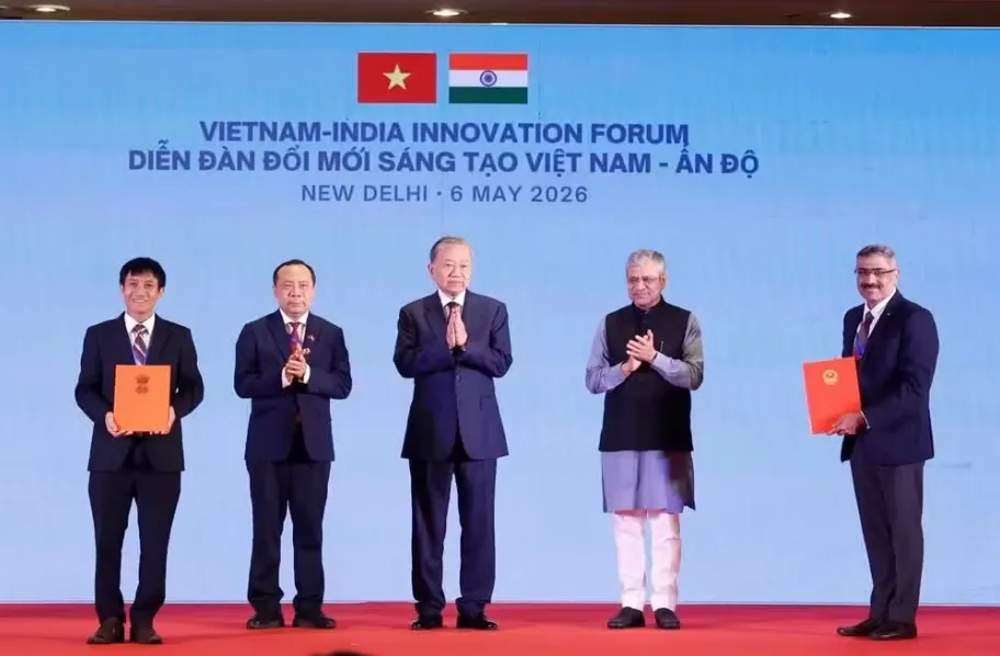 Việt Nam - Ấn Độ th&uacute;c đẩy hợp t&aacute;c ph&aacute;t triển nguồn nh&acirc;n lực, khoa học, c&ocirc;ng nghệ, đổi mới s&aacute;ng tạo v&agrave; chuyển đổi số - Ảnh 1.