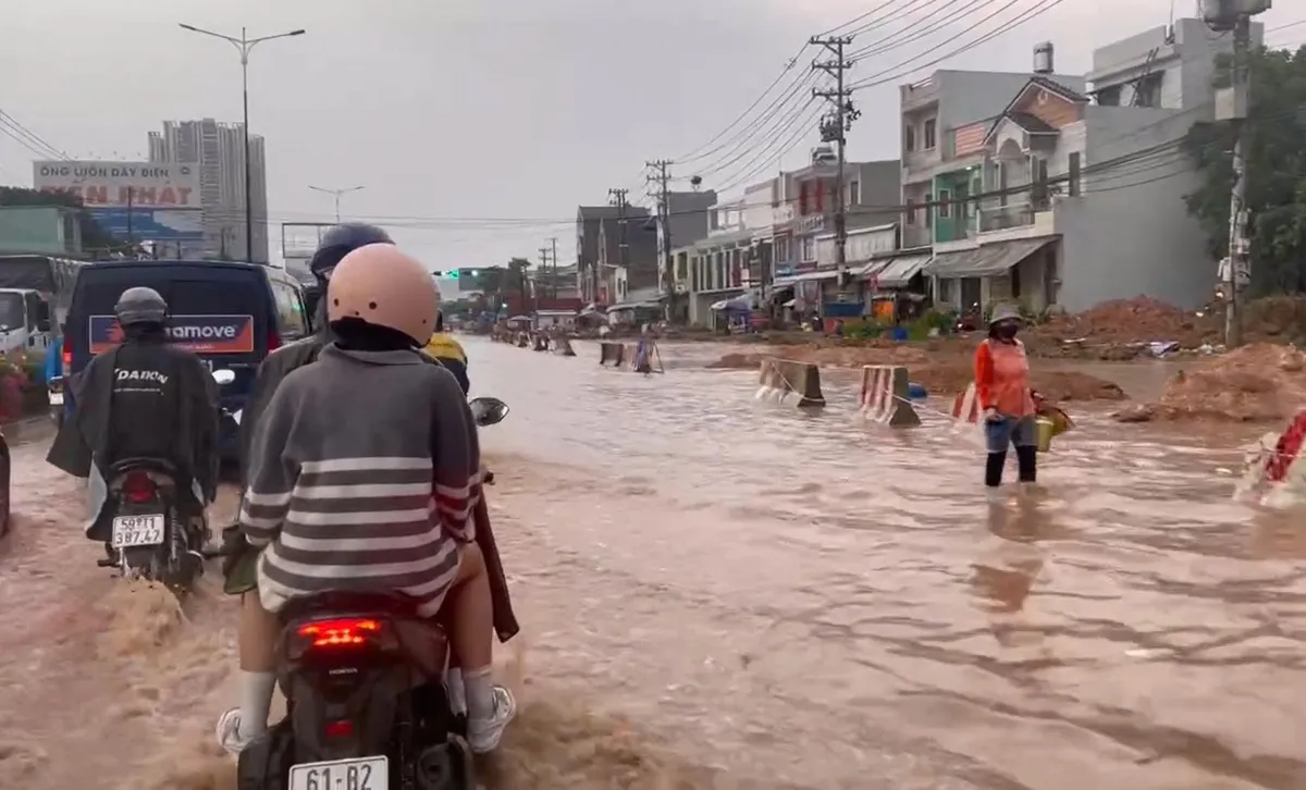 Giải ph&aacute;p n&agrave;o cho "rốn ngập" Thủ Đức khi m&ugrave;a mưa tới? - Ảnh 1.