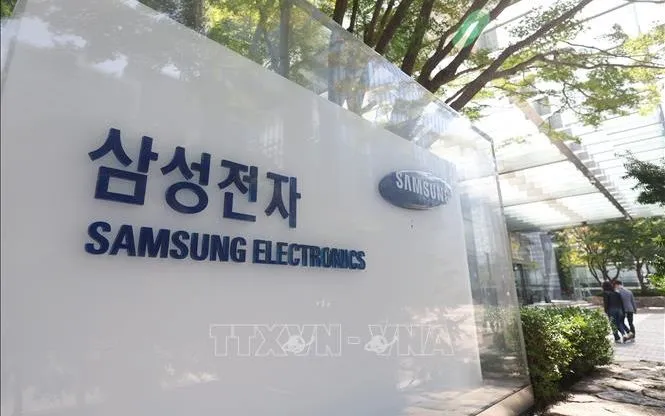 Trụ sở Samsung Electronics tại Seoul, Hàn Quốc. Ảnh: Yonhap/TTXVN