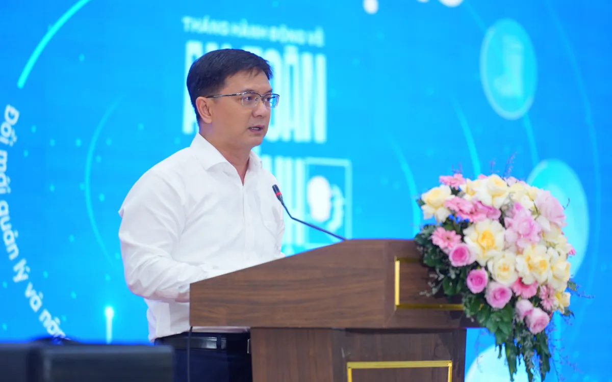 Ông Nguyễn Mạnh Cường - Phó chủ tịch UBND TP.HCM - phát biểu tại lễ phát động. Ảnh: Duy Lộc