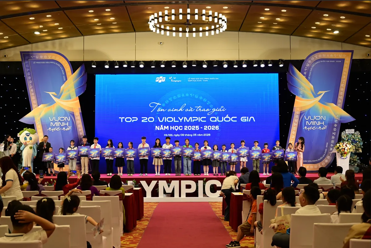 Violympic 2025-2026: Tôn vinh hành trình chinh phục tri thức của học sinh Việt - Ảnh 3.
