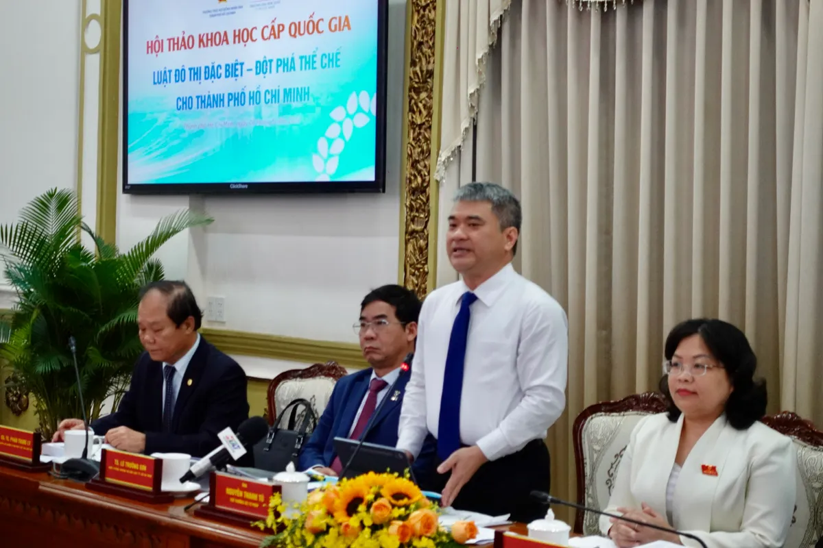 Luật Đô thị đặc biệt: Tháo gỡ những điểm nghẽn thể chế, mở đường cho mô hình quản trị mới của TP Hồ Chí Minh - Ảnh 5.