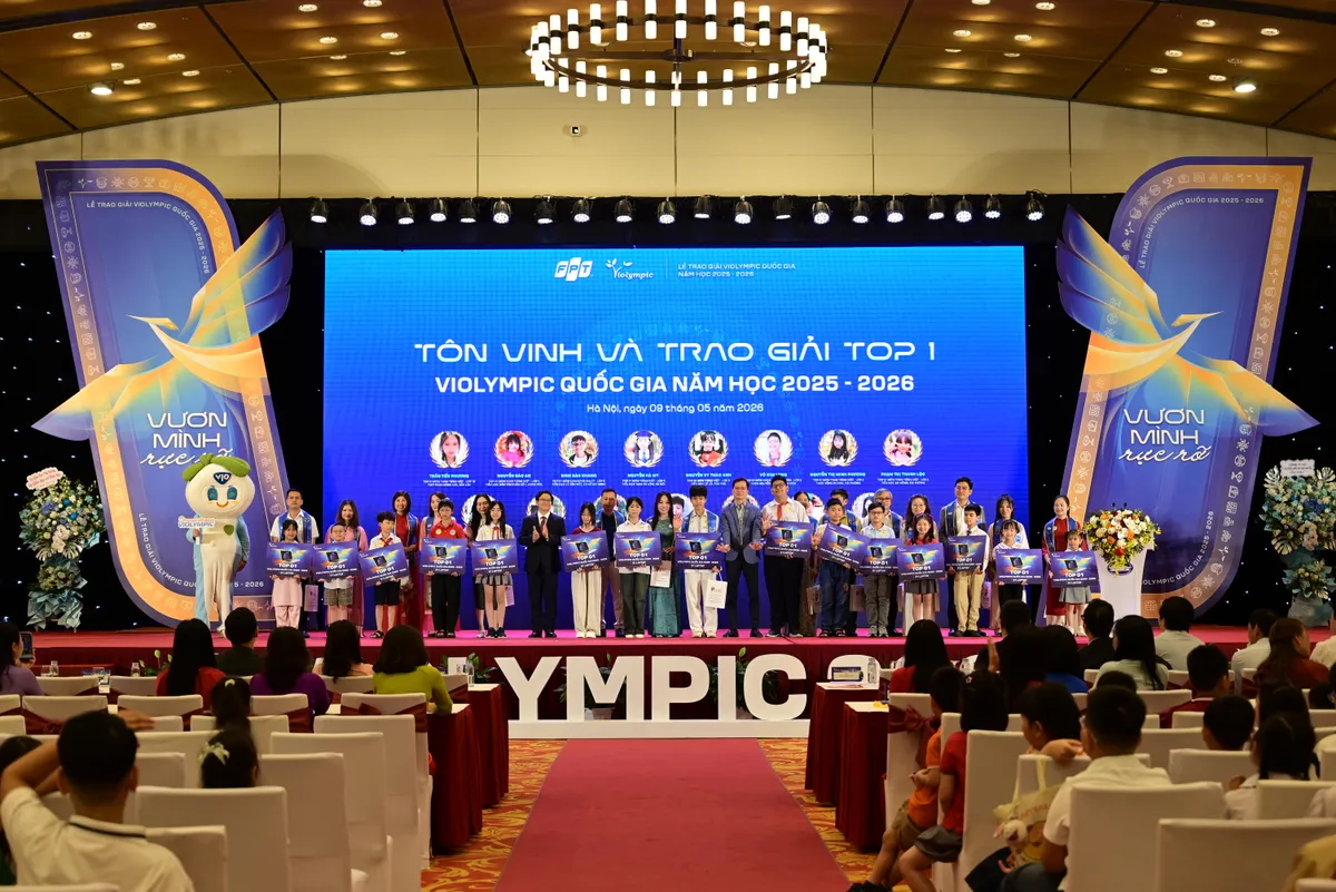 Violympic 2025-2026: T&ocirc;n vinh h&agrave;nh tr&igrave;nh chinh phục tri thức của học sinh Việt  - Ảnh 2.