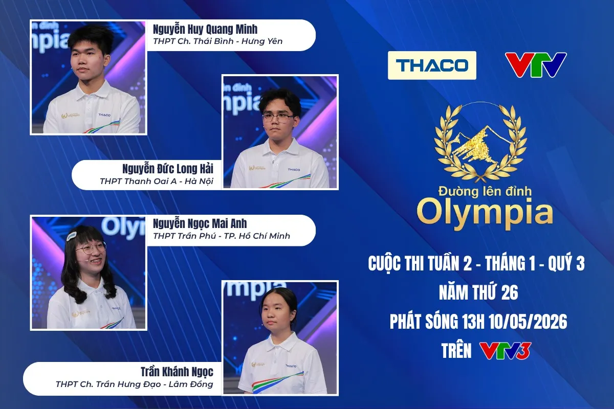 Nam sinh Hưng Y&ecirc;n tự tin gi&agrave;nh v&ograve;ng nguyệt quế Đường l&ecirc;n đỉnh Olympia- Ảnh 1.