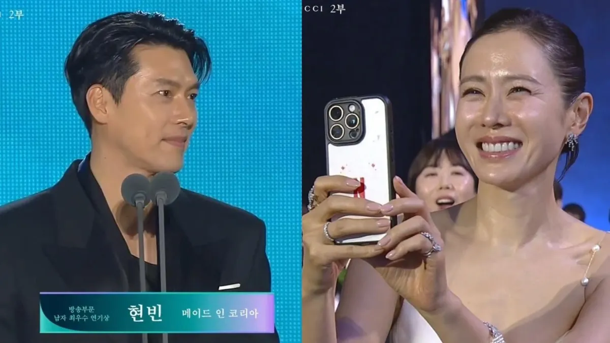 Hyun Bin - Son Ye Jin v&agrave; loạt khoảnh khắc &ldquo;t&igrave;nh bể b&igrave;nh&rdquo; tại Baeksang 2026 - Ảnh 2.