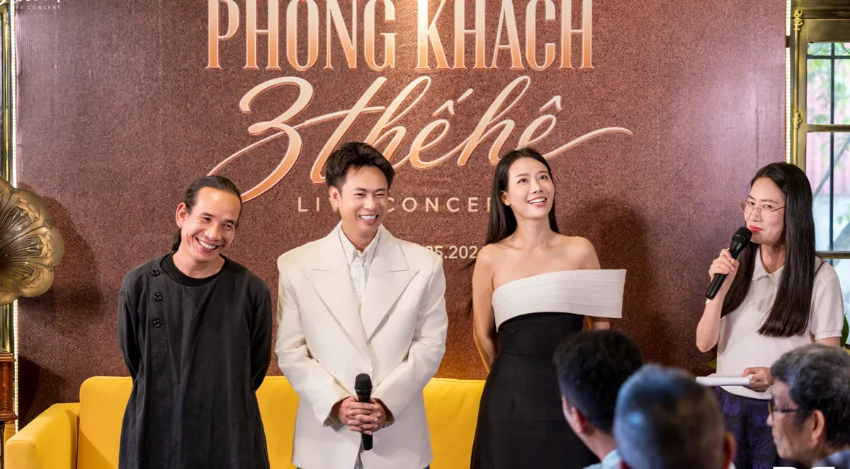 "Phòng Khách" của Dương Cầm hội ngộ 3 thế hệ nghệ sĩ - Ảnh 1.
