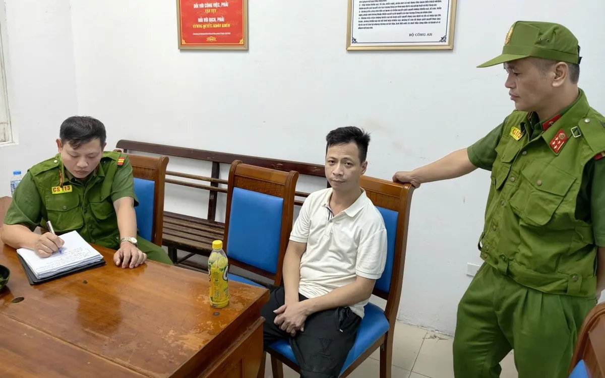 Tổ công tác bàn giao đối tượng cho CAP Hoàng Mai