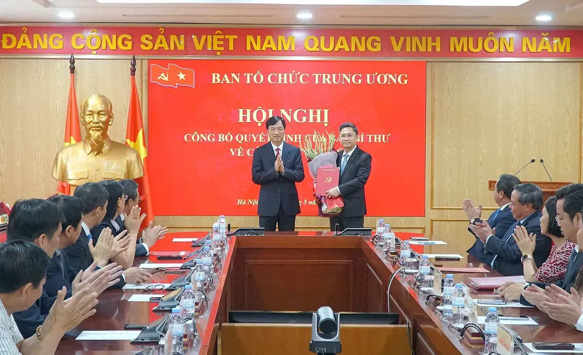 &Ocirc;ng H&agrave; Minh Hải được bổ nhiệm giữ chức Ph&oacute; Trưởng Ban Tổ chức Trung ương- Ảnh 1.