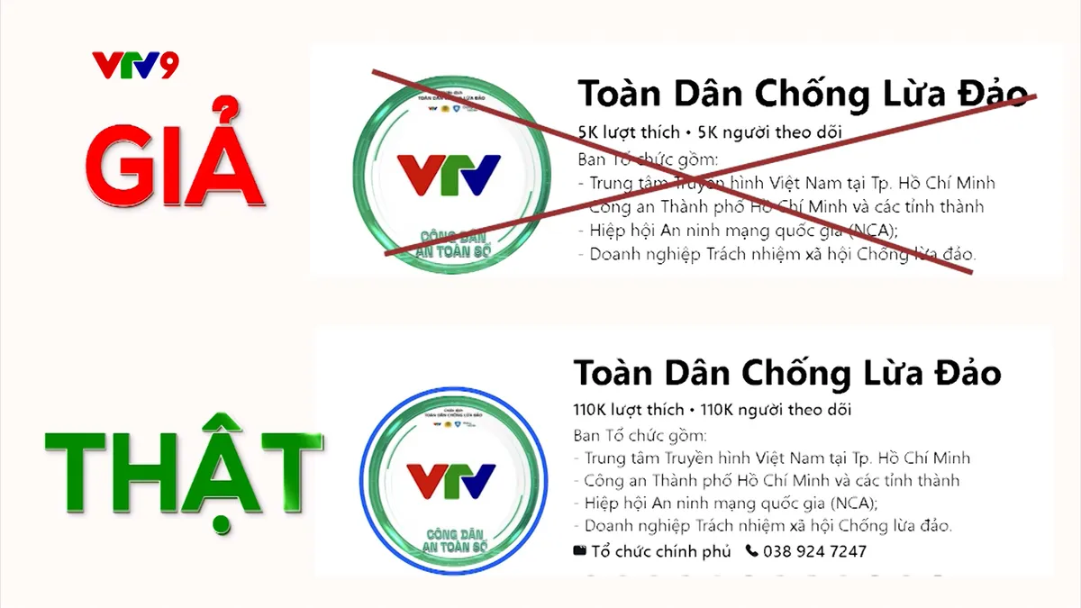 Đường dây nóng AloV9 (13/4/2026): Làm giả fanpage để lừa đảo