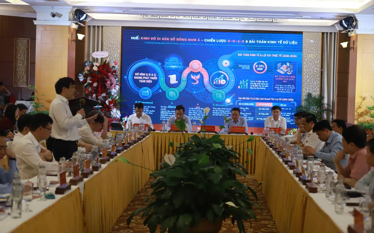 Hội thảo “Đẩy mạnh thực hiện Nghị quyết 57-NQ/TW của Bộ Chính trị về đột phá phát triển KHCN, ĐMST, CĐS quốc gia trong phát triển bền vững các ngành kinh tế – xã hội TP Huế”.